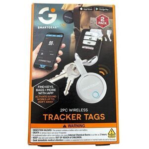 SmartGear 2PC Wireless Tracker Tags *New*